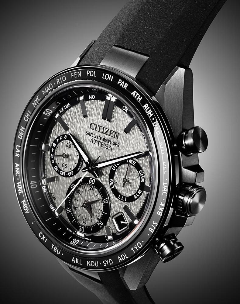 CITIZEN Watch for Men, Japanese And Korean Style, Eco-Drive, Satellite Timekeeping, Comfortable Titanium Design, Simple Gift for Boyfriend, CC4055-14H 2