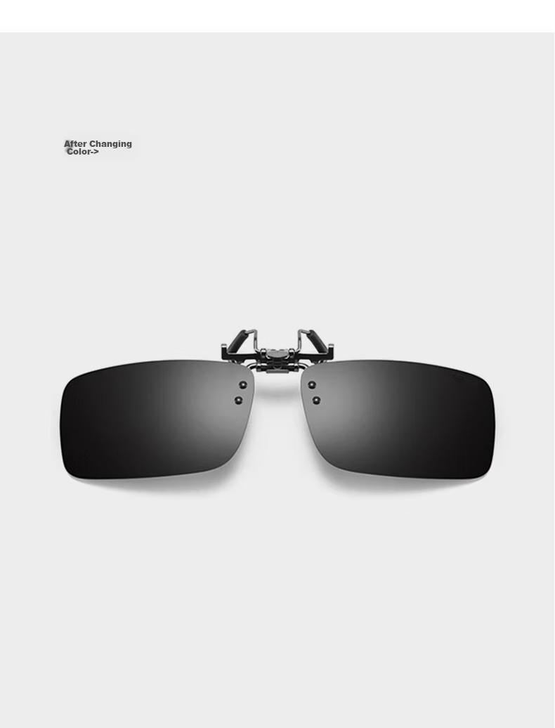 CAPONI Clip-On Sunglasses for Nearsightedness, Polarized, Specialized for Drivers, Fishing, Night Vision, And Sun Protectio 17