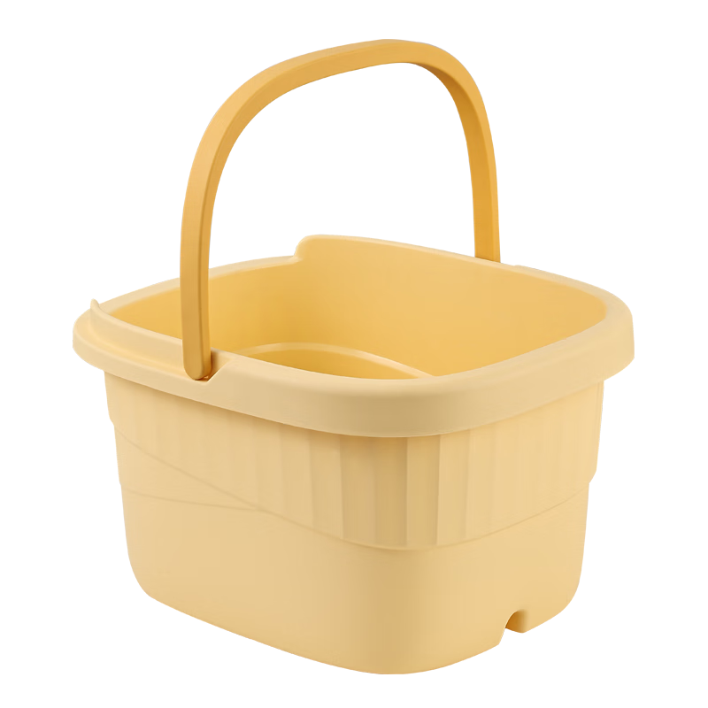 Dafurui 23cm Thickened And Enlarged Foot Soaking Bucket, Large Household Plastic Foot Washing Basin, Water Carrying Bucket, Thickened Foot Bath Basi