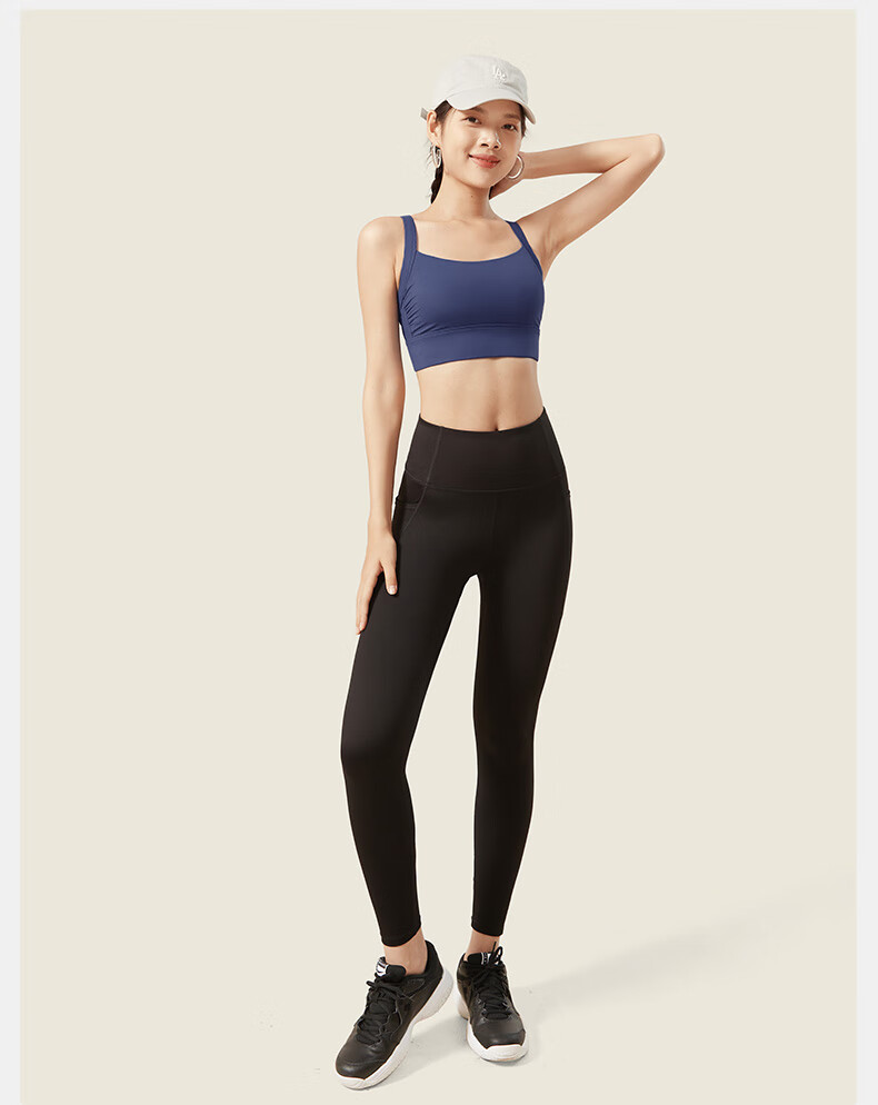 VFU Kitten Ear High-Intensity Sports Bra, Shock-Absorbing, Breathable, Beautiful Back Design, Suitable for Outdoor Wear, Sports Vest, Wutong Color, Size S 19