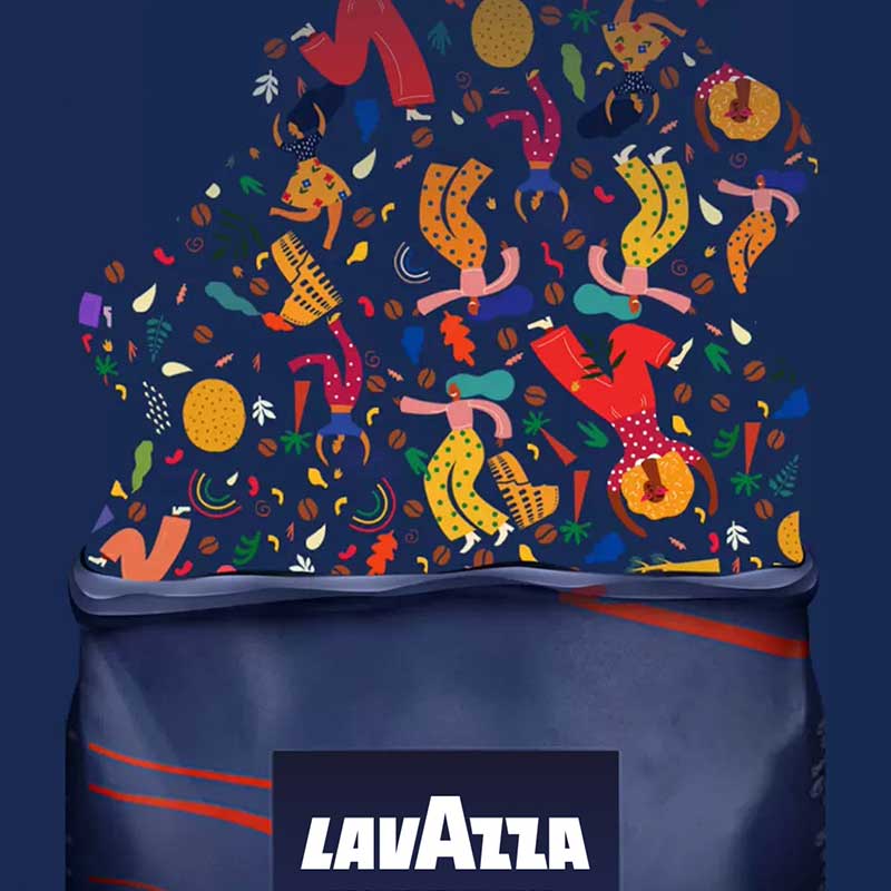 拉瓦萨（LAVAZZA）意大利原装进口咖啡粉黑咖啡低脂 拉瓦萨欧罗咖啡粉250g