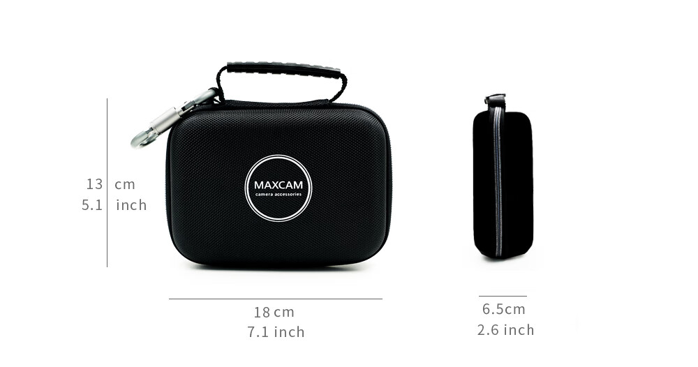MAXCAM Suitable for DJI Osmo Pocket 3 Camera Storage Case, Protective Box, Portable Handheld Accessory, Travel Large Bag, Hard Shell, Shockproof, Pressure Resistant, Splash Resistant 3