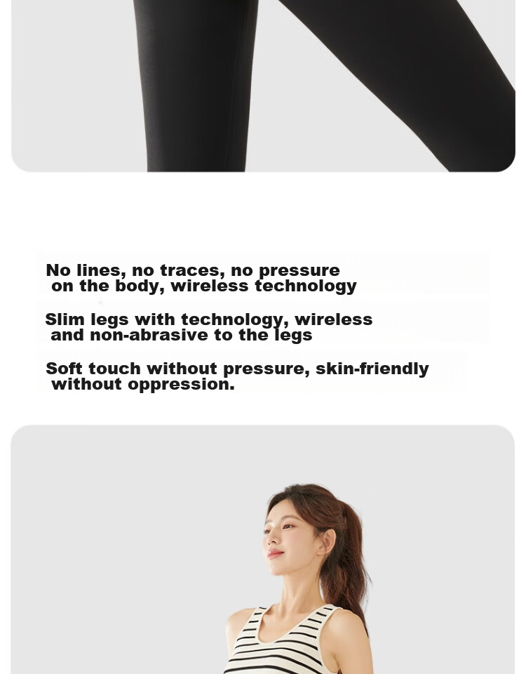 MiiOW 210g Bare-Feel Shark Leggings for Women, High-Waisted All-Season Butt-Lifting Elastic Running Fitness Pants, Tight Yoga Pants 12