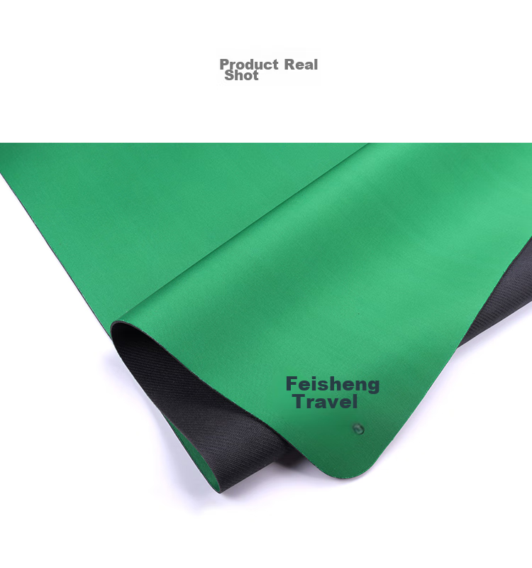 Shenglv Mahjong Table Mat Rubber Mahjong Pad, 85cm Table Game Poker Tablecloth, Non-Slip Waterproof Table Cover, Cuttable, Gree 9