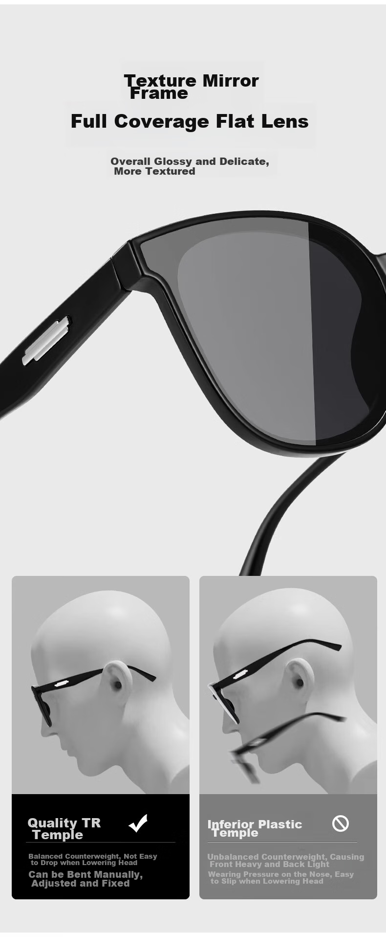 LESCA LUNETIER Women's Sunglasses, Summer UV Protection, High-End Feel, 2026 New Style, Anti-UV Driving-Specific Sunglasses for Men And Round Faces 8