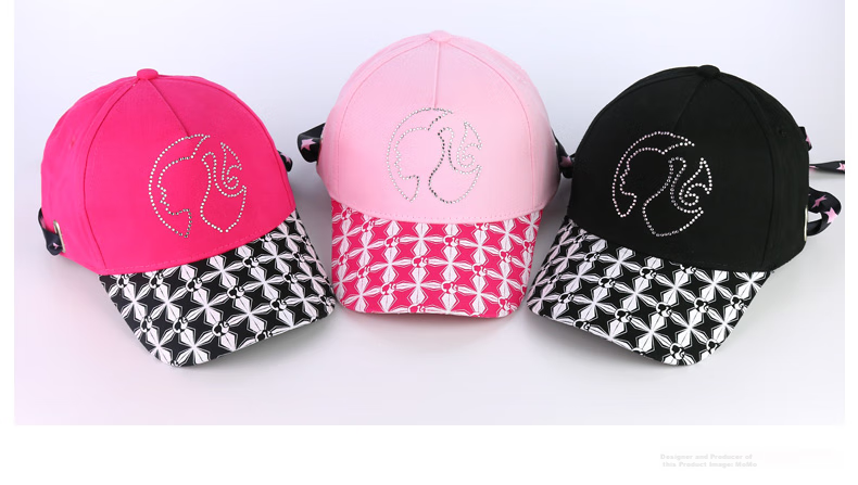 Barbie Children's Hat, Baby Visor Cap, Spring And Autumn Sun Hat, Girls' Sunhat, Trendy Girl's Summer Baseball Cap 9