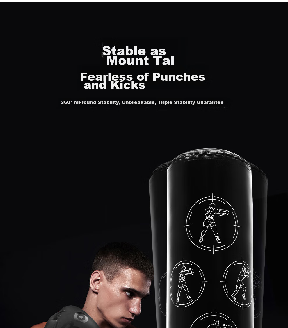 PROIRON Puli'ai Punching Bag, Freestanding Boxing Target, for Home Use, Adults And Children, Martial Arts, Fighting, Sanda, Tumbler 5