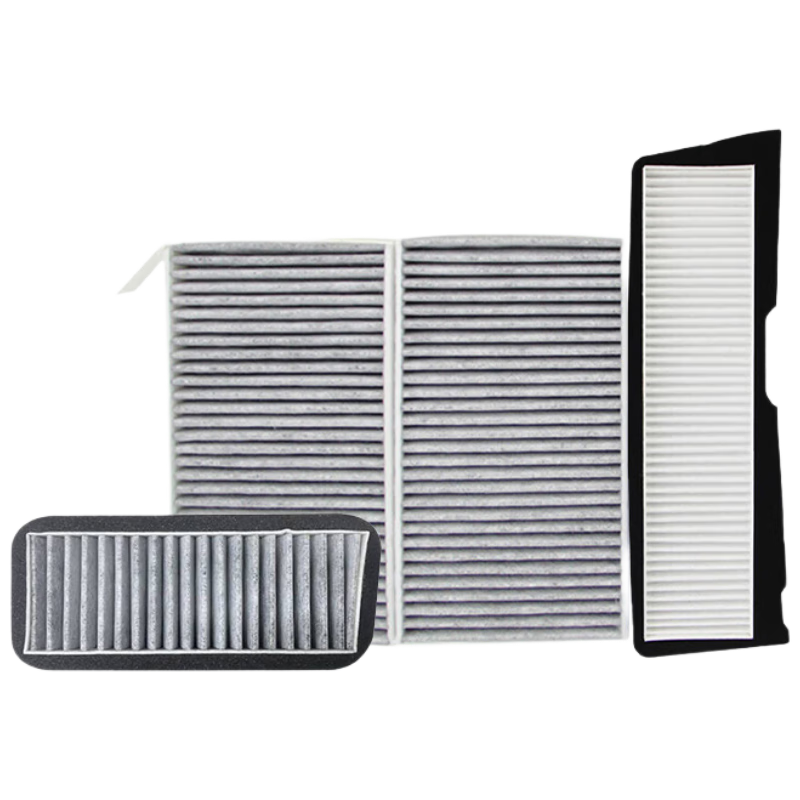 Aolin Activated Carbon Internal And External Complete Set of Air Conditioning Filter Cartridges/filters for 2021-2024 Tesla Model 3 (4 Pieces in Total)