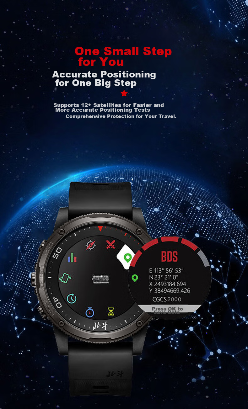 Beidou Watch Syntime5 MAX Smart Outdoor Sports Multifunctional Running Cycling GPS Payment Gift 13