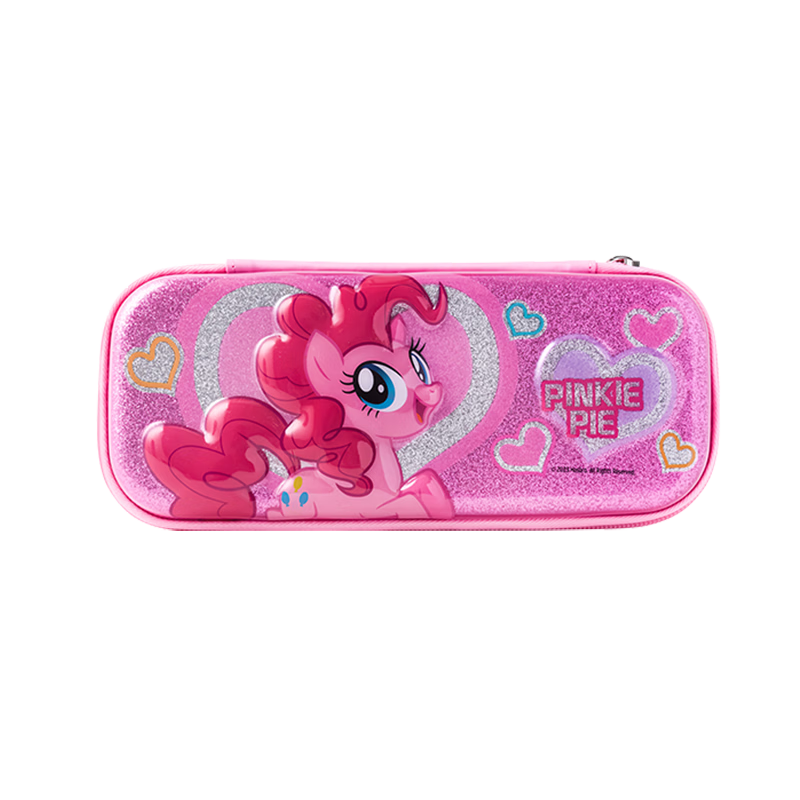 IiGEN My Little Pony Shining Biji Pencil Case, Student Pencil Box, Pen Bag for Elementary School Students, Back-To Gift, Children's Birthday Reward, EVA 3D Large Capacity Storage Pencil Case YZ3518