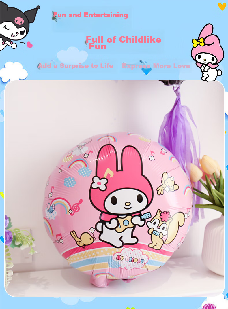 Duomeiyi Birthday Scene Decoration, Girl's Birthday Balloon Props, Atmosphere Setup, Children's Party Decorations, Melody 4