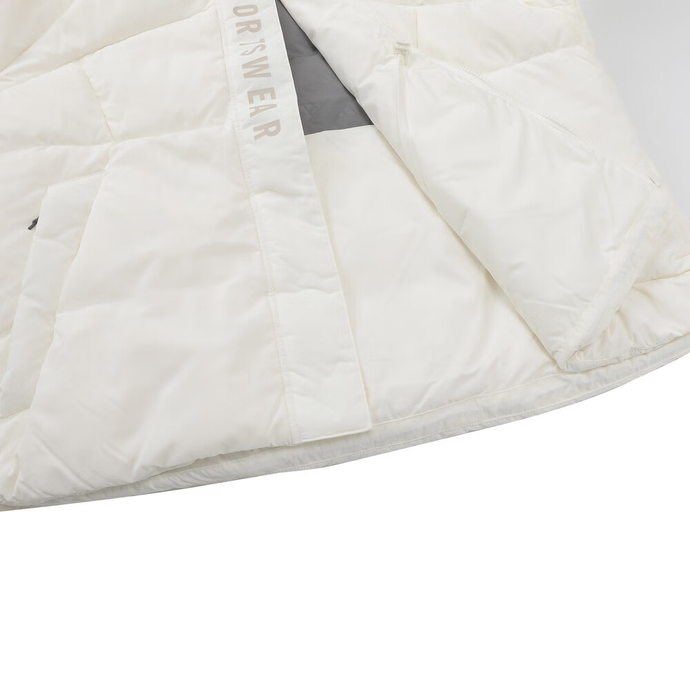 Adidas Women's Winter Regular Duck Down 600 Fill Power White Hooded down Jacket, JM4618, Size L 6