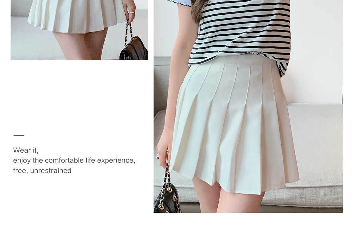 Halo Queen Women's Summer Polo Collar Short Sleeve T-Shirt, Casual Loose Versatile Collared Striped Top H143T1597 16
