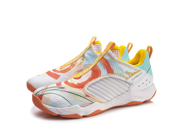 李宁lining羽毛球鞋男鞋变色龙vlite耐磨防滑羽毛球训练鞋aytr0033深