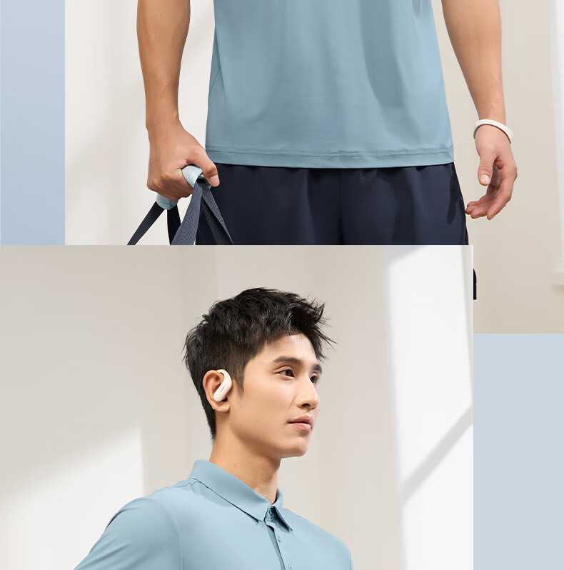 361° Men's Short Sleeve T-Shirt Spring Summer Polo Shirt Sportswear Fitness Loose Ice Silk Sun Protection 652524103D-6 36