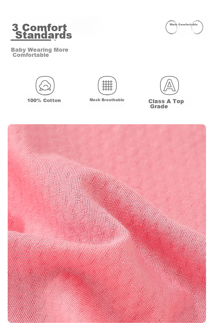 Hodo Children's Pajamas, Summer Thin Pure Cotton Class A Boys Girls Home Wear, Short Sleeve Set, Loose Fit 3231 150 2