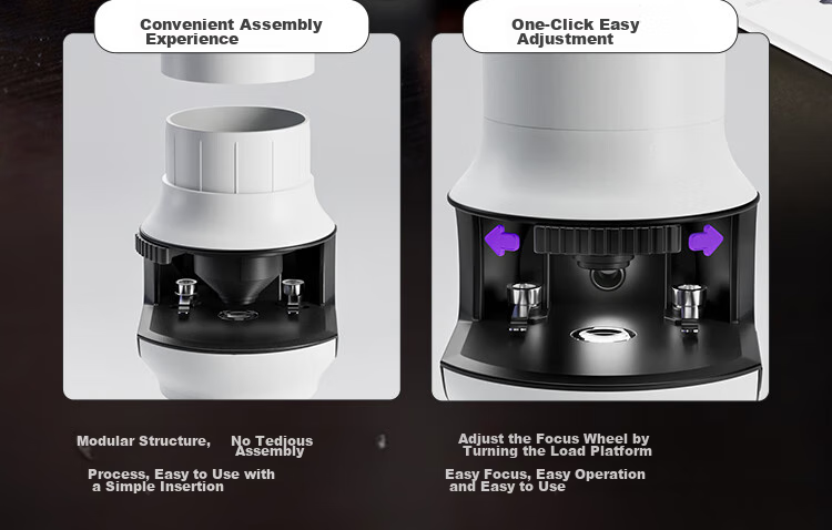 Science Can Microscope Children's Holiday Gift Box, High Definition High Magnification, Educational Toy for Boys And Girls Aged 3-8, Birthday Present 9