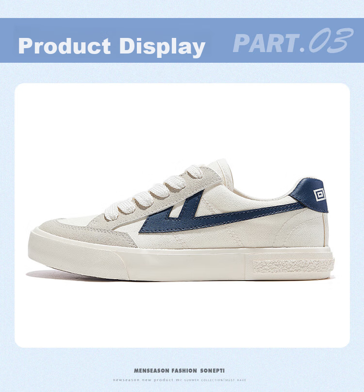 Warrior Spring And Autumn Canvas Shoes, Trendy Couple Style, Sports Casual Sneakers, KGH749T, Black And White, Size 42 8