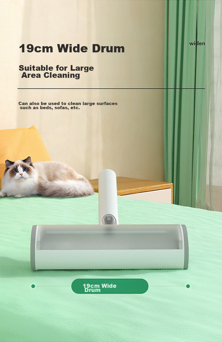LYNN Cat Hair Remover Lint Roller Pet Hair Removal Brush Sticky Lint Roller for Beds, Sofas, Carpets And Cat Fur Collectio 8