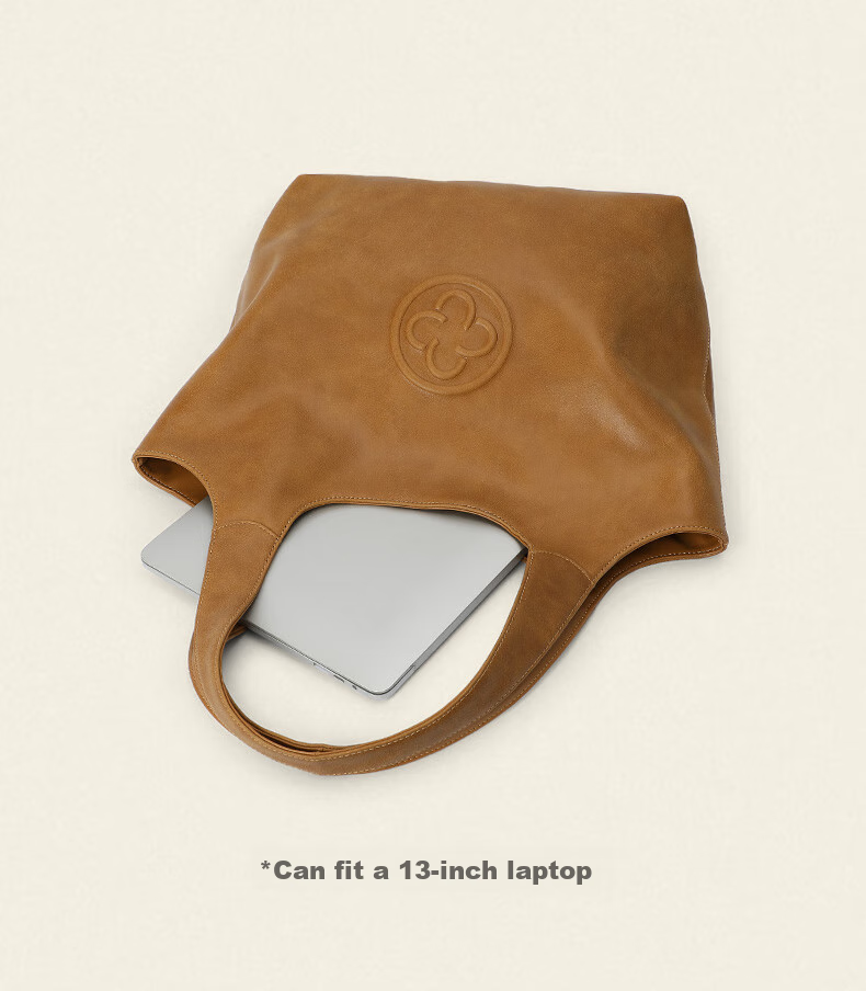 CASSILE [Celebrity Style] Cassile Tote Bag for Women, Vegetable-Tanned Leather Large Capacity Shoulder Bag, 520 Gift 20