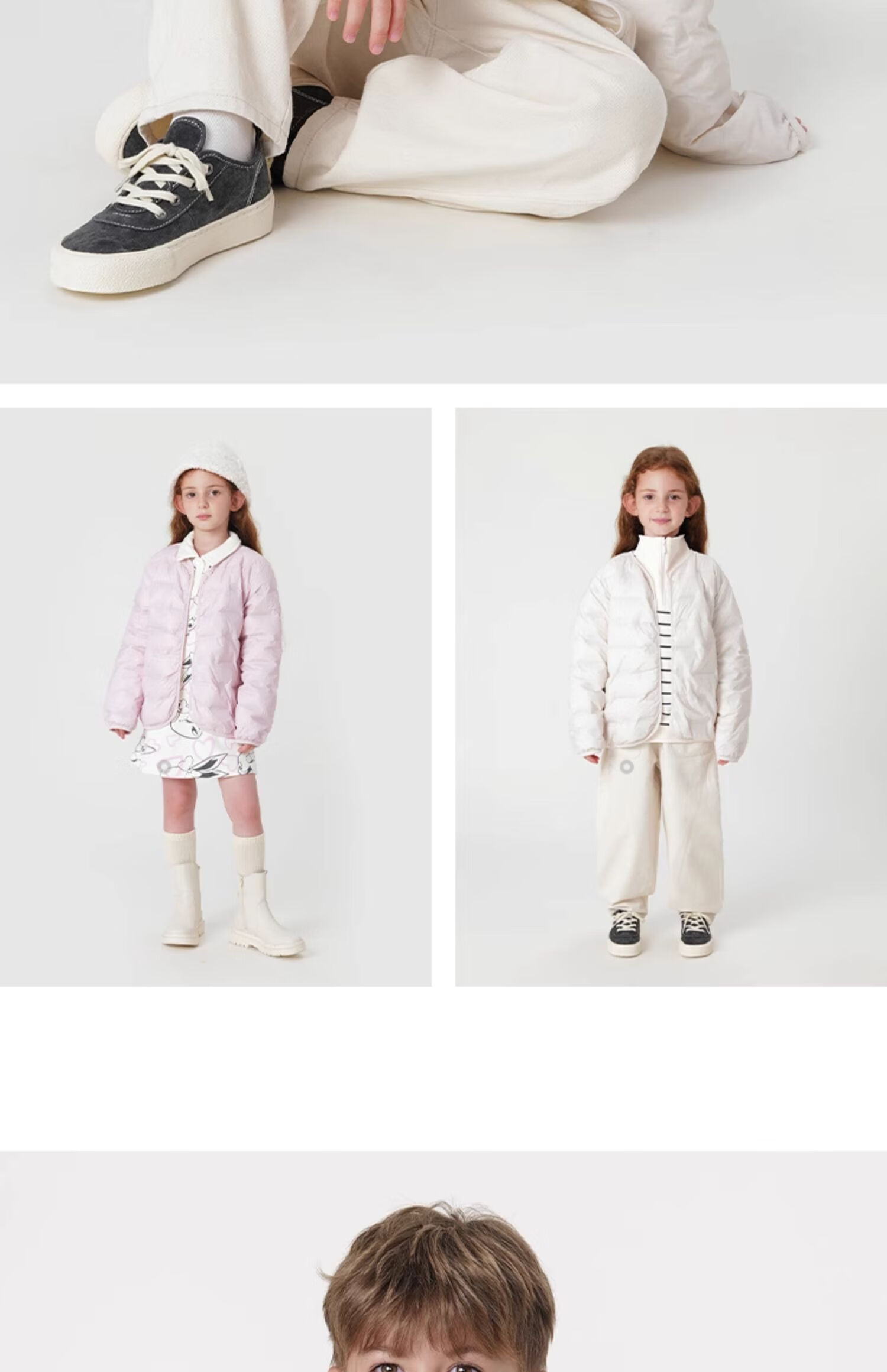 MARC&JANIE Kids Ultra-Light Warm Down Jacket Autumn Winter School Uniform 551012 14