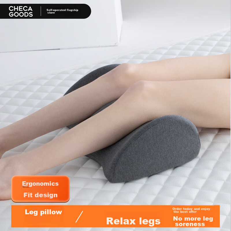CHECA GOODS Leg Pillow for Sleeping, Pregnancy Leg Raiser Pad, Knee Lift Pad, Foot Pillow, Specialized Leg Cushio