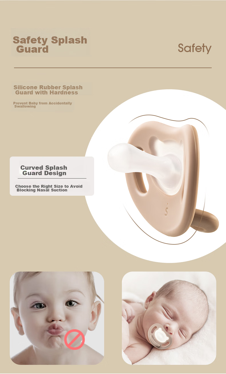 Pigeon Pacifier, Silicone Rubber Nipple, Size L, 6-18 Months (Simple Style), with Storage Box N1017 6