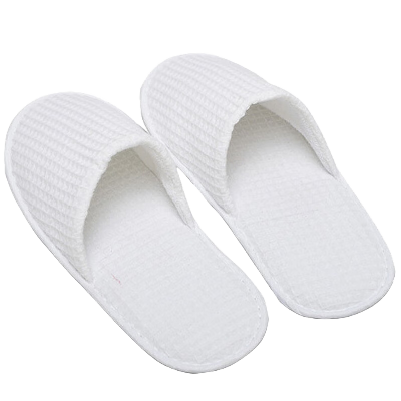 JAJALIN Disposable Slippers for Guests, 5 Pairs, Hotel And Beauty Salon Non-Slip Thickened Portable Floor Slippers