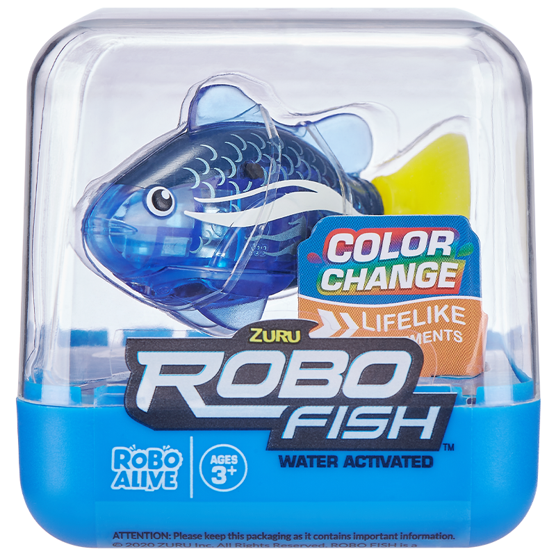 ZURU Lebo Series Children's Bath Toy, Swimming Electric Bathroom Water Play Toy, Little Fish 7191UQC