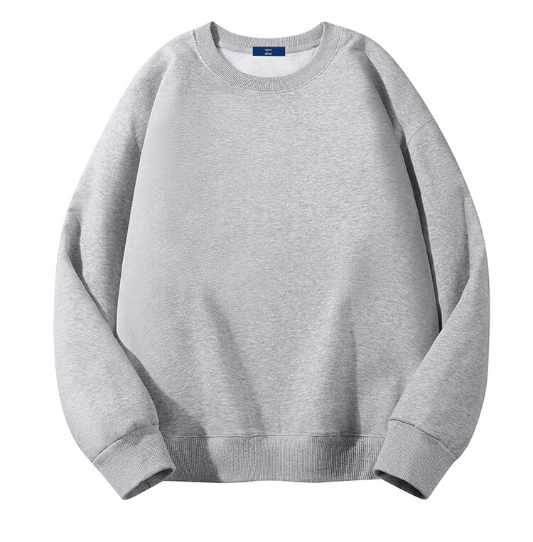 GENIOLAMODE Men's Cardigan Sweatshirt, Solid Color Simple Loose Casual Versatile Heavyweight Cardigan Jacket 18
