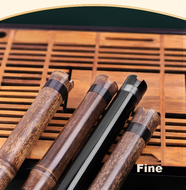 Daoyun Purple Bamboo Xiao Flute, Eight-Hole G Key, Beginner's Entry-Level Professional Ancient Style Purple Bamboo Short Flute, Musical Instrument 10