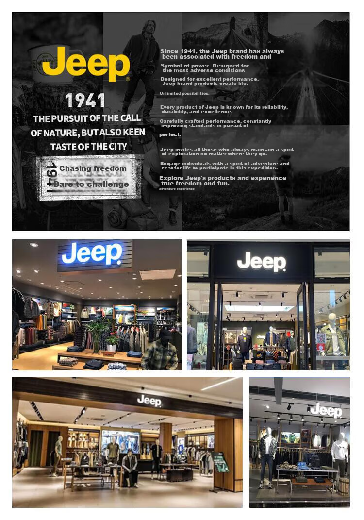 JEEP Heavyweight High-End Sweatshirt for Men, Spring And Autumn 2026, Loose-Fitting Trendy Sweatshirt, Casual Men's Sportswear, Long-Sleeve Top 1