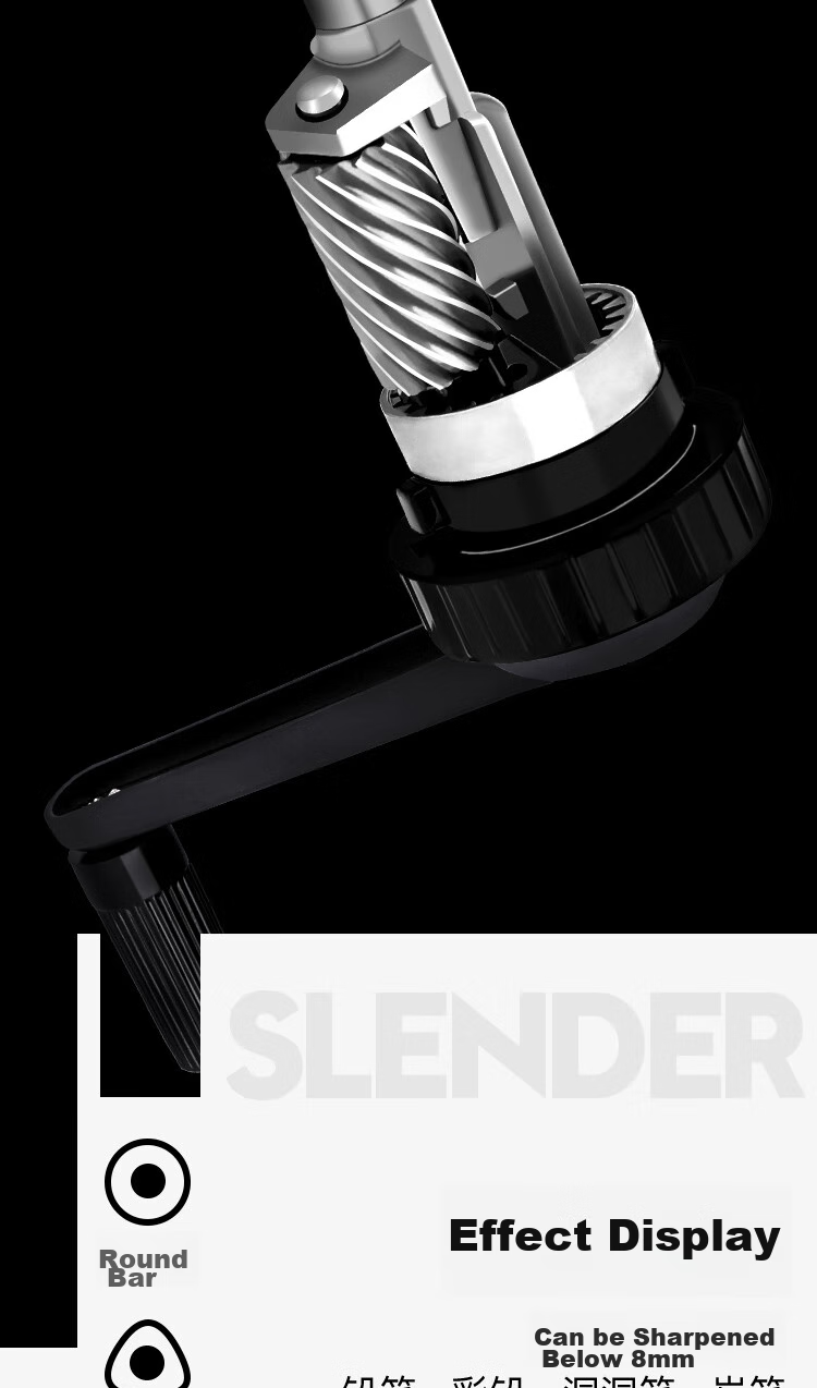 SUNWOOD Large Capacity Stylish Office Hand-Crank Pencil Sharpener/pencil Machine/pencil Sharpener/Student Pencil Sharpener/rotary Pencil Sharpener/black 5193 10
