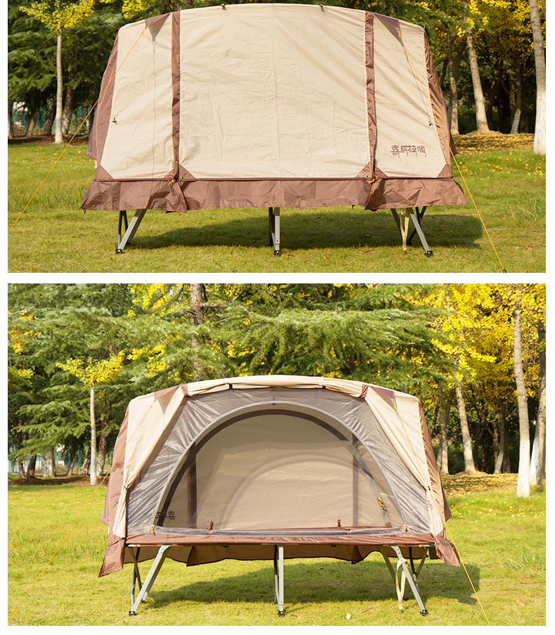 户外钓鱼帐篷 单人 防雨垂钓帐篷 户外离地帐篷 单人冬钓帐篷 离地