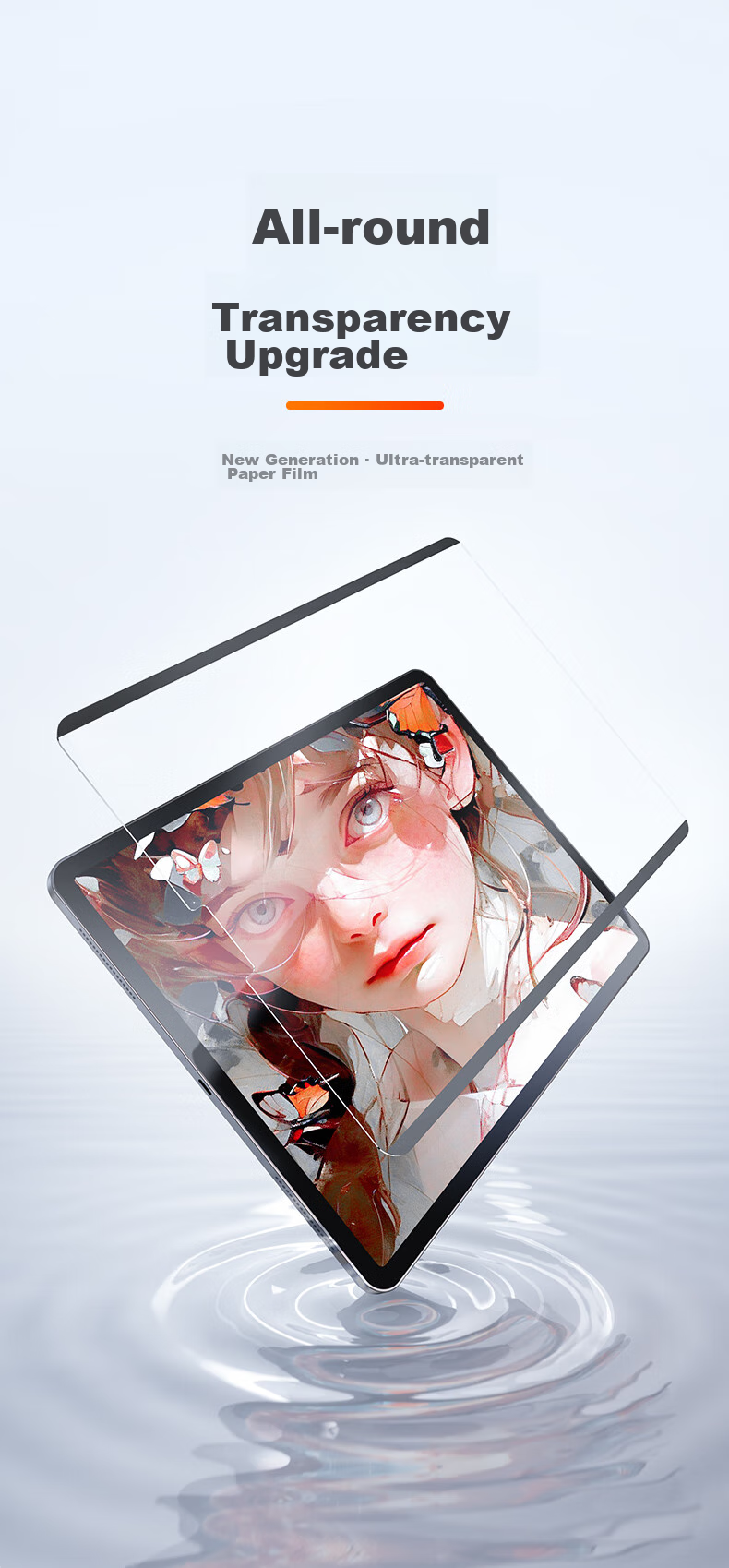 TORRAS [Paper-Like Film] Protective Screen for IPad Pro 2025/2024, 11-Inch M5 Chip Apple Tablet, Magnetic Detachable, 11-Inch Gaming, Handwriting And Drawing 6