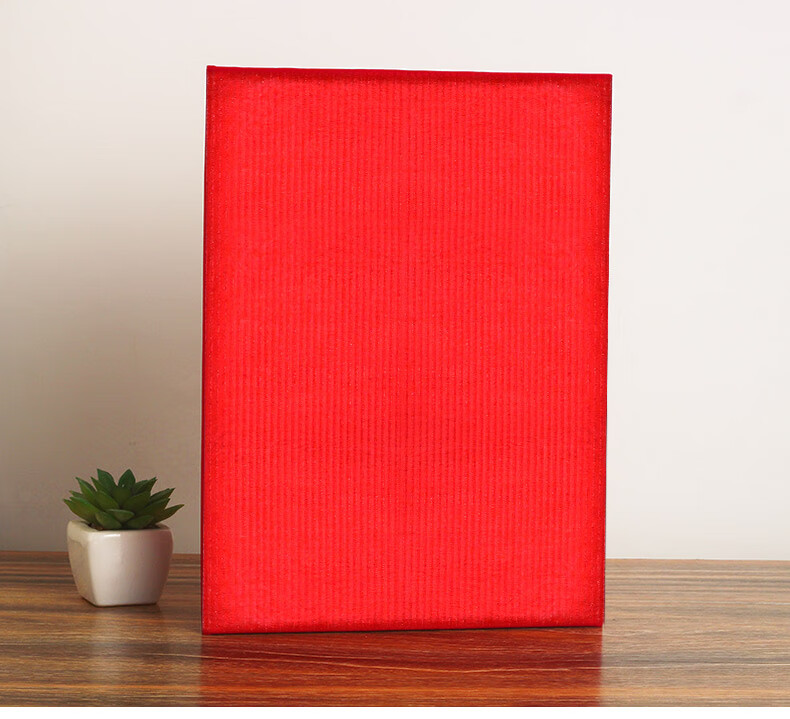 Befon Speech Folder, Lecture Folder, Manuscript Folder, Contract Book, Poetry Recitation Book, Speech Outline Folder, Speech Folder, Red File Folder for Wedding Toasts And Speeches 2207 2