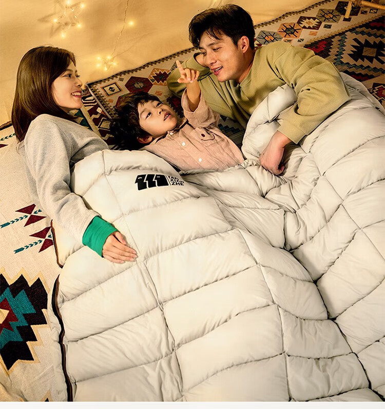 TAN XIAN ZHE TAN XIAN ZHE Feather Sleeping Bag, Adult Outdoor Indoor Autumn Winter, Widened And Thickened, Warm Camping Feather Sleeping Bag 7