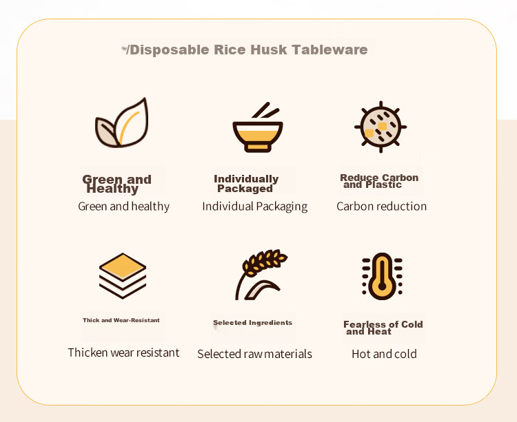 SHUANG YU Disposable Tableware Set for 10 People [Paper Cups + Paper Bowls + Chopsticks] Picnic Camping Disposable Tableware 2