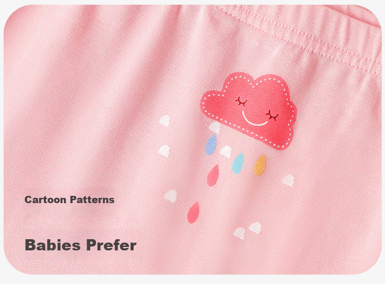 LangSha Girls' Underwear, Class A Cotton, 7A Antibacterial Breathable Boyshorts, Cartoon Cute Boxer Briefs for Girls, No Wedgie 14