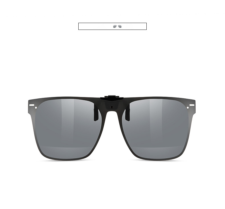 HELEN KELLER Eyeglass Clip, Fashionable Polarized Clip for Men And Women, Specialized Driving Sunglasses Clip HP828C2 13