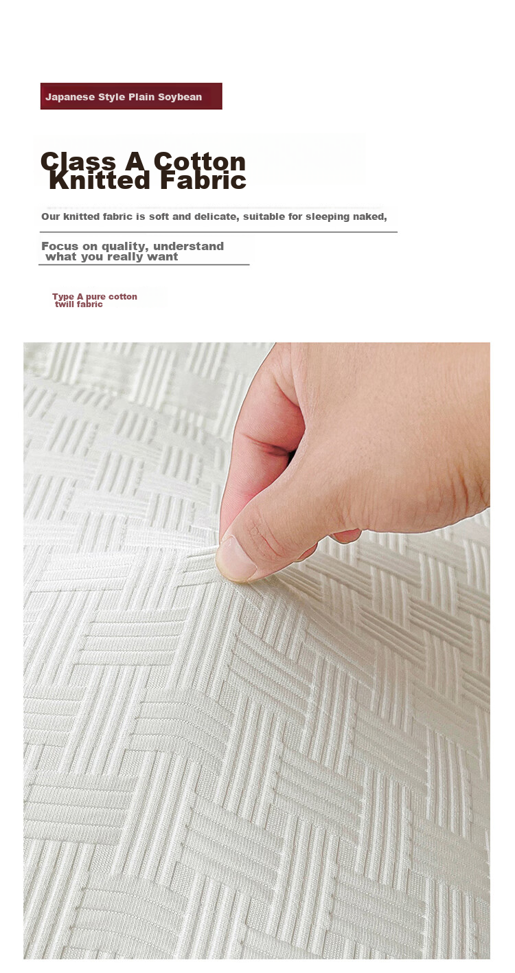 Wuyinliangpin Class A Fabric Knitted Jacquard Thickened Mattress, Student Dormitory Bed Cover, Double Bed Mattress Pad, 1.8x2 Meters 6
