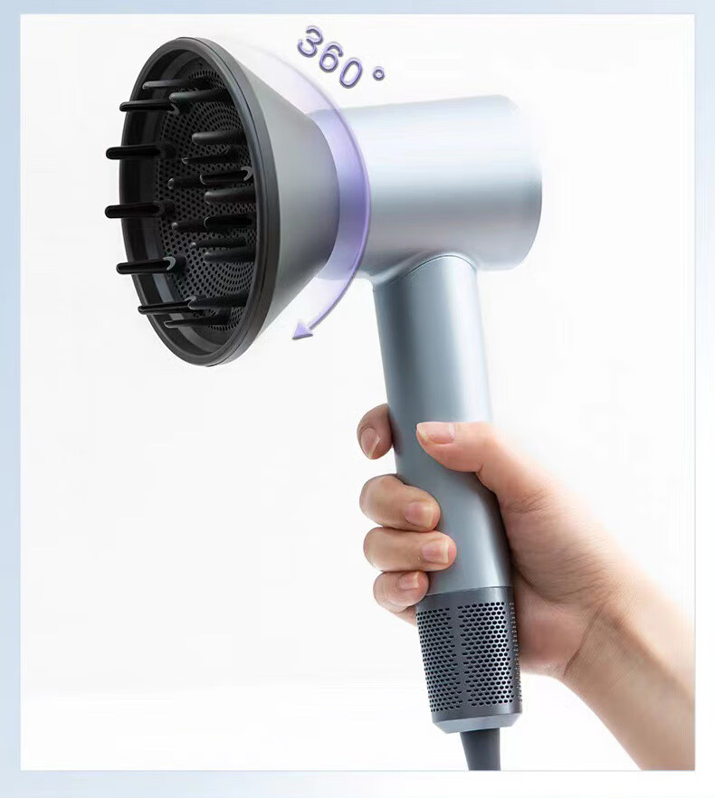 PURPAVWINNER Suitable for Laifen Hair Dryer Diffusion Nozzle, Volumizing And Smoothing Magnetic Blower Nozzle, Styling Curling Iron Hair Dryer LF03/SE/SE2, Large Diameter Drying Hood 8