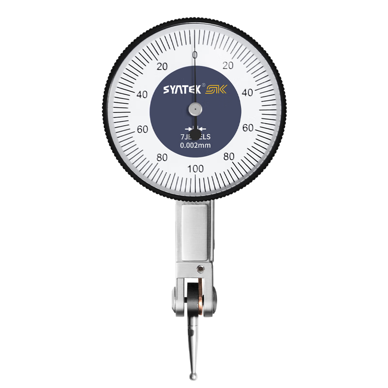 SYNTEK Dial Indicator Gauge Head Set, High Precision Measurement Calibration Indicator Dial, Small Dial Plate 0.8mm