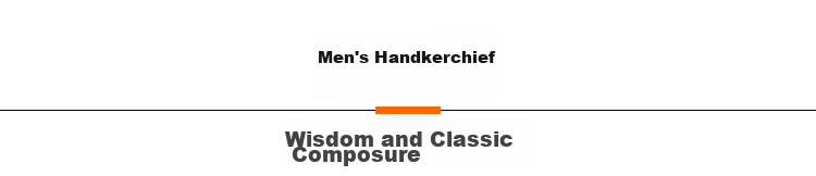 GLO-STORY 3-Pack Cotton Couple's Universal Handkerchief, Light Classic Style MSP014074 1