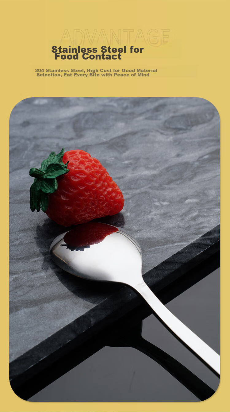 Shihua 304 Stainless Steel Long Handle Whisk, 23.6cm, Coffee Spoon, Milk Powder And Honey Mixing Spoon, Cocktail Spoon, Ice Spoon, 1 Piece 5