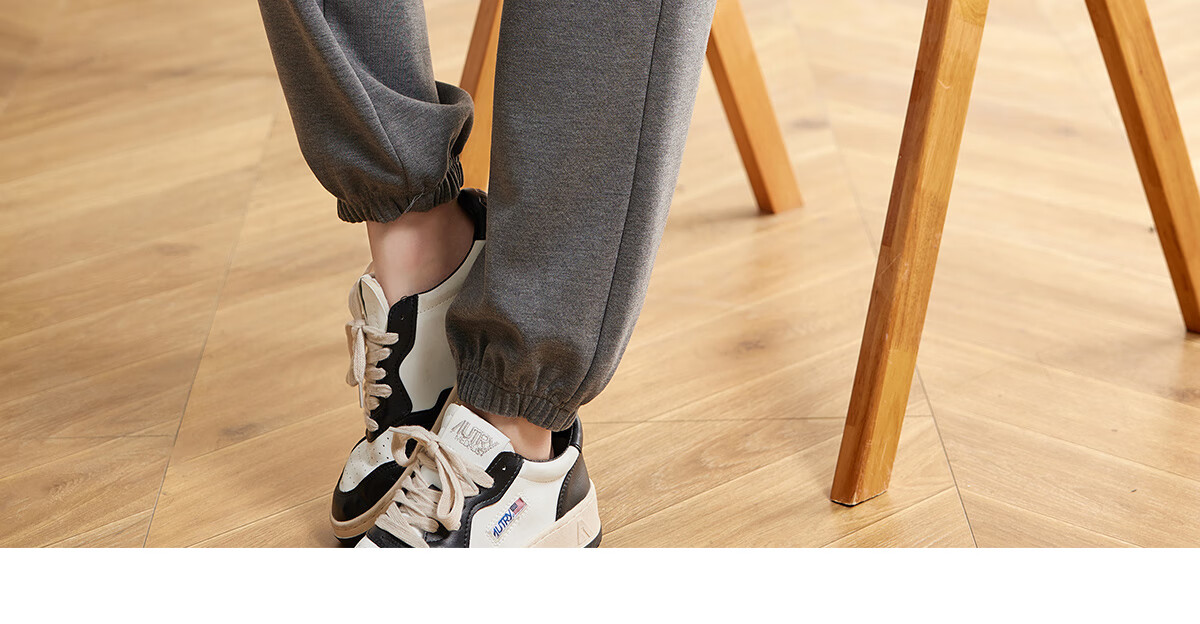 Halo Queen Women's Casual Pants, Spring And Autumn Side Striped Contrasting Color, Drawstring Elastic Waist, Summer Loose-Fitting Sweatpants, New Product H143R1011 29