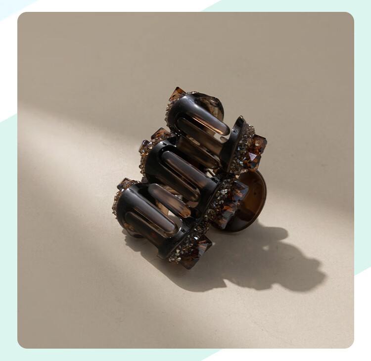 CHIMERA Light Luxury Princess Hair Claw Clip, Bangs Clip, Side Clip, Hairpin, Hair Accessory, Women's Mid-Autumn Festival Gift 16