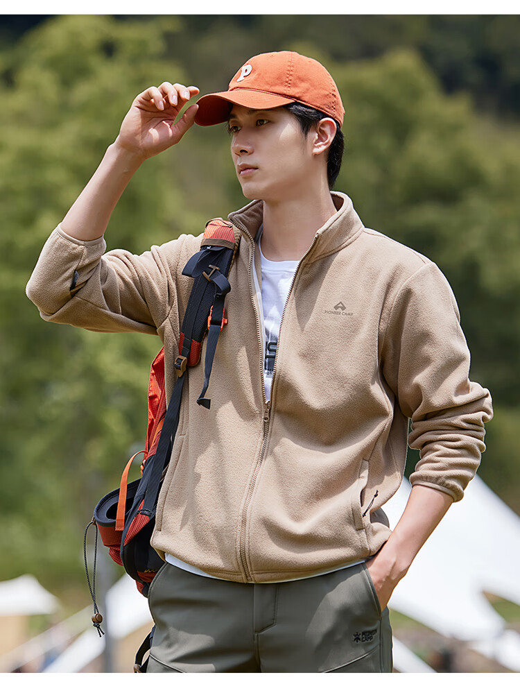 Pioneer Camp [300g Series] Fleece Jacket for Women, Spring And Autumn Casual Women's Jacket, Warm Fleece Inner Lining 12