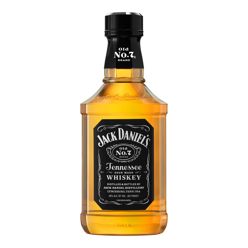杰克丹尼(jack daniels)洋酒 美国田纳西州 威士忌 进口洋酒 200ml