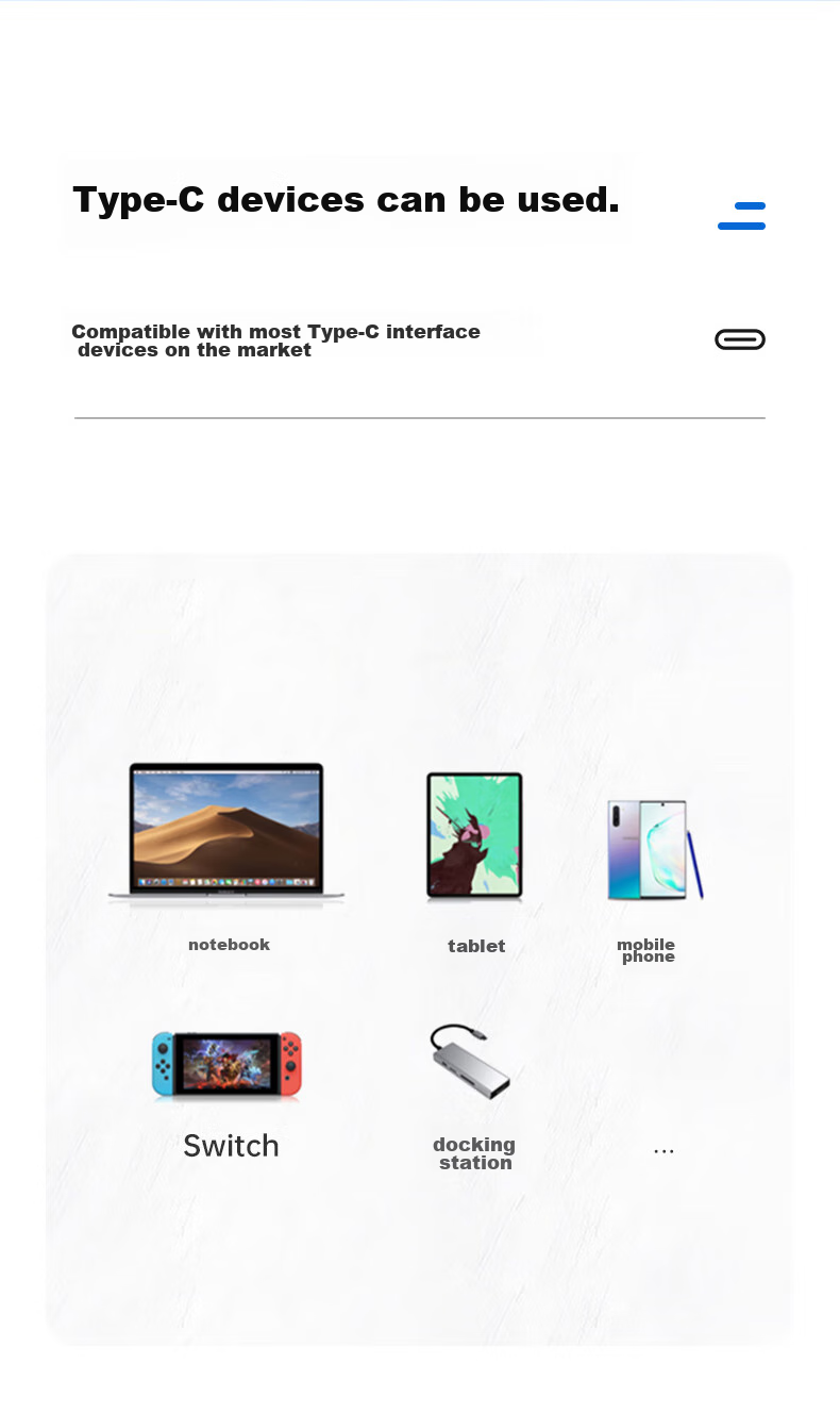 CangHua Type-C to HDMI Converter, Apple 15/16/17/18 Phone Screen Mirroring Adapter Cable, TV Display Projector Digital Audio-Video Adapter for IPhone/iPad 12